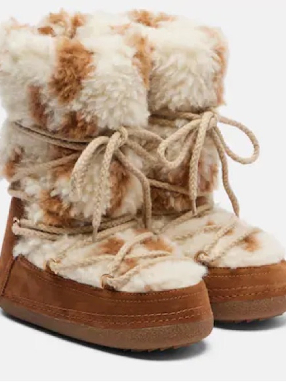 INUIKII Teddy High Suede Snow Boots NEW Size EU 38